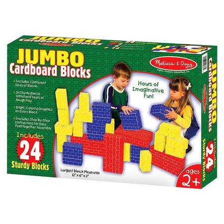 Cardboard Blocks, 24 pieces