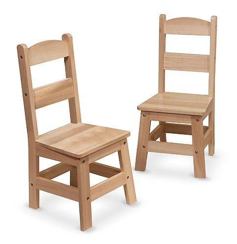 Wooden Chair Pair