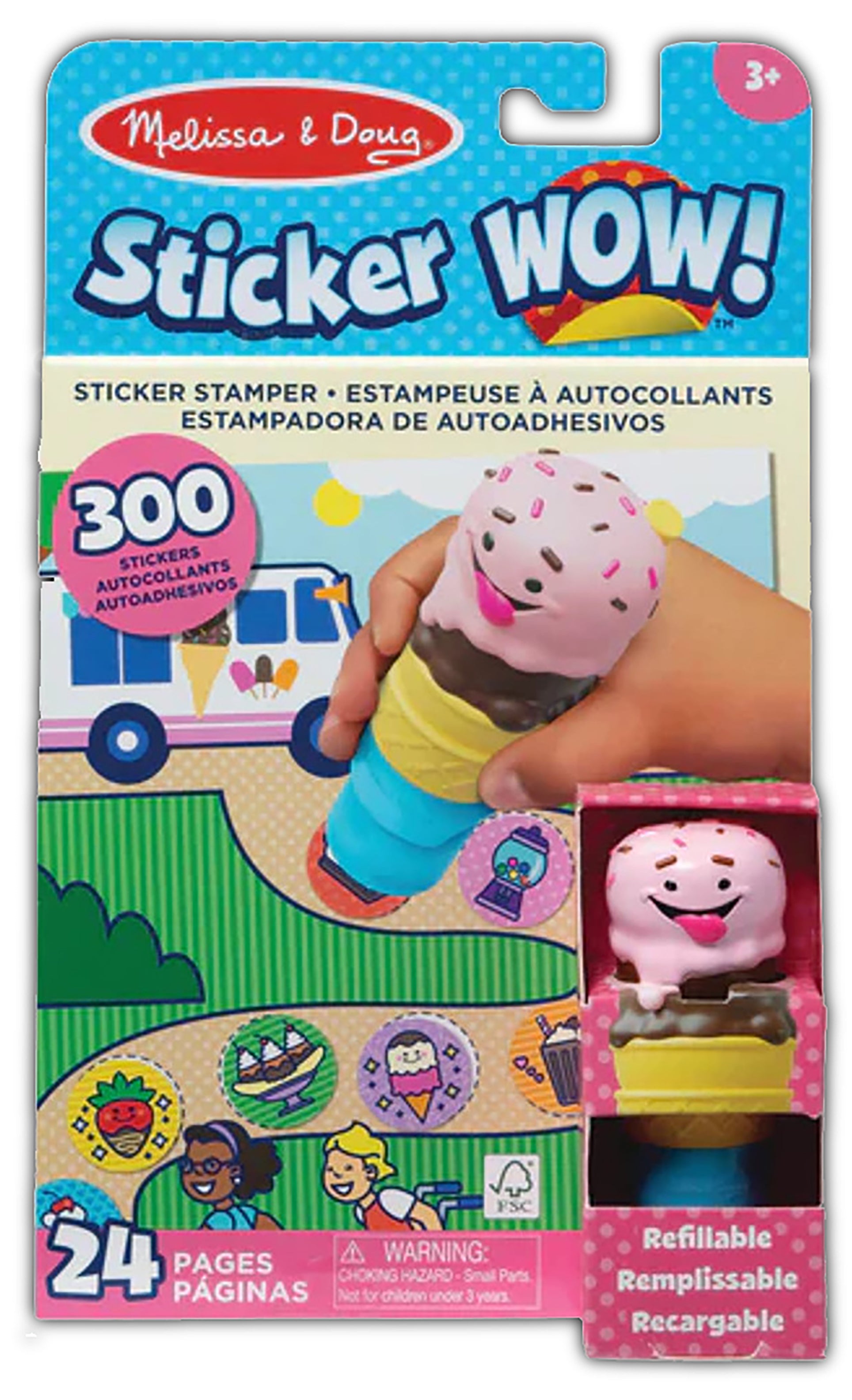 Sticker WOW! Activity Pad Set - Ice Cream