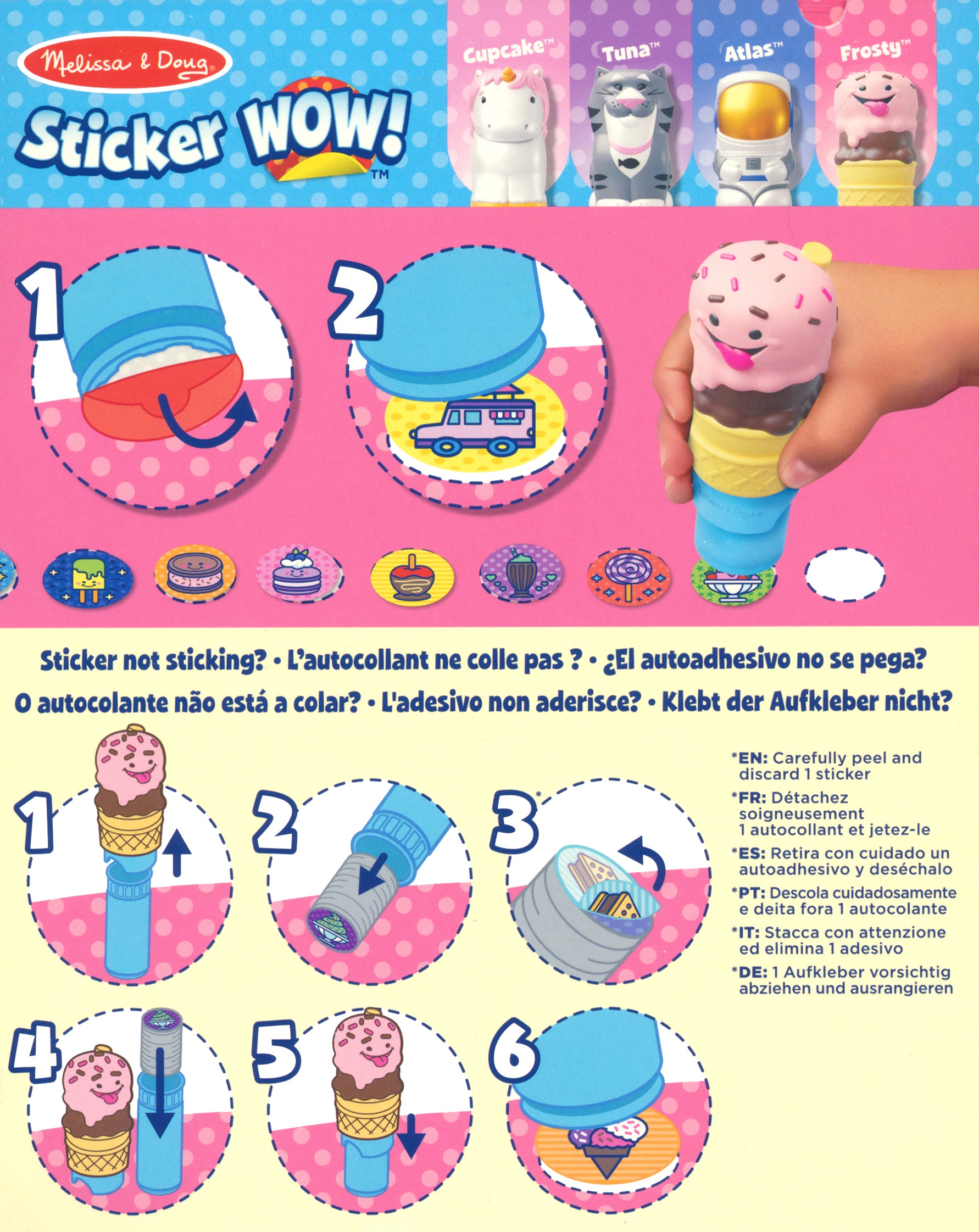 Sticker WOW! Activity Pad Set - Ice Cream