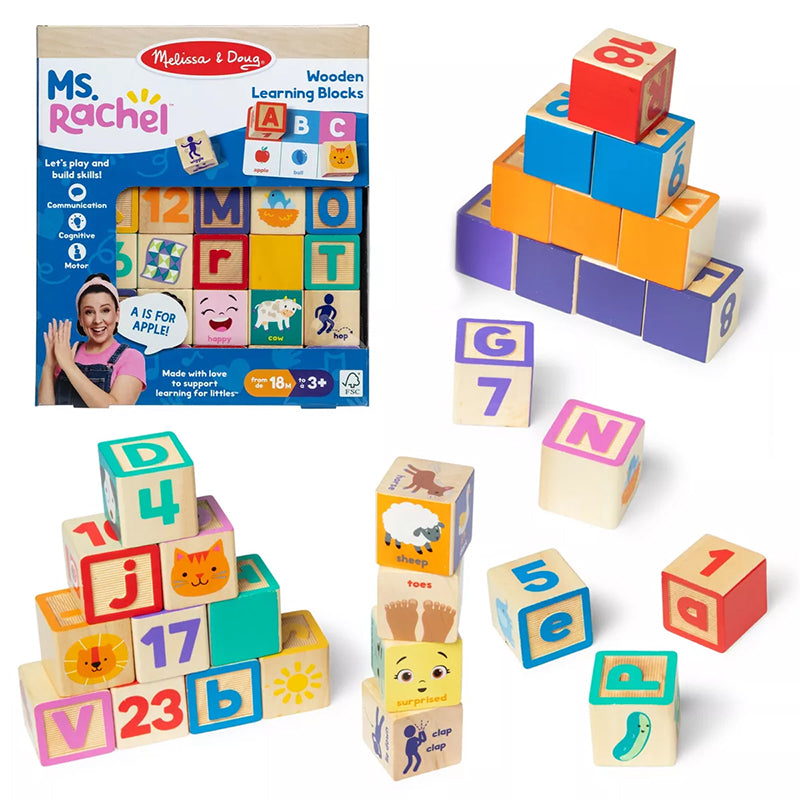 Ms. Rachel Blocks + Activity Cards