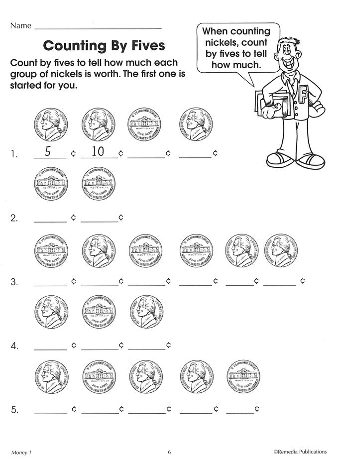 Money, Grades 1-2