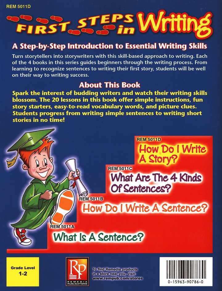First Steps in Writing: How do I Write a Story? Grades 1-2