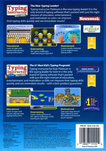 Typing Instructor Bundle CD-ROMs