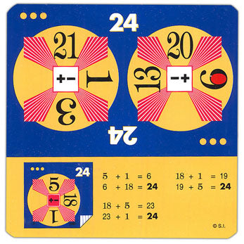 24 Game: Addition & Subtraction (48 Cards)