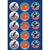 Sea Animals (Blueberry) Large Round Stinky Stickers