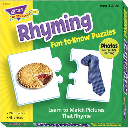 Rhyming Fun-to-know Puzzles