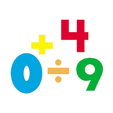 Numbers SuperShapes Stickers