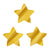 Gold Foil Stars SuperShapes Stickers