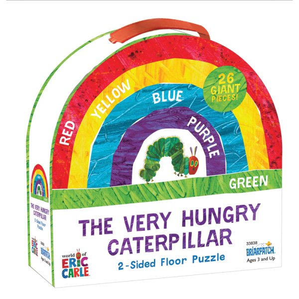 The Very Hungry Caterpillar 2-Sided Floor Puzzle, 26 Pieces