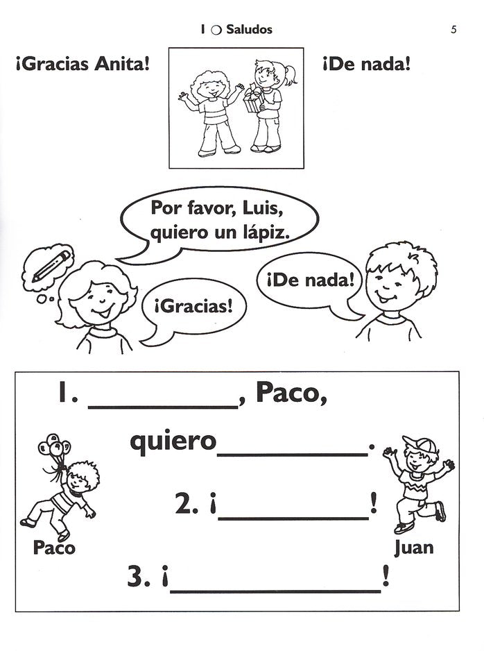 Let's Learn Spanish Grade 1