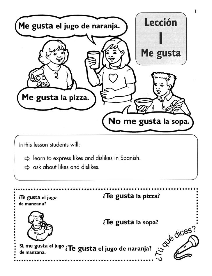 Let's Learn Spanish Grade 6