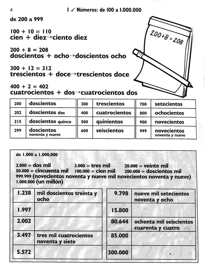 Let's Learn Spanish, Grade 8