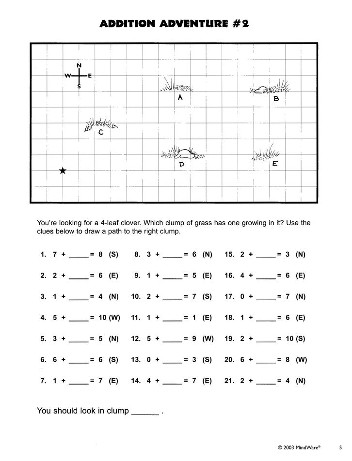 Addition Adventures