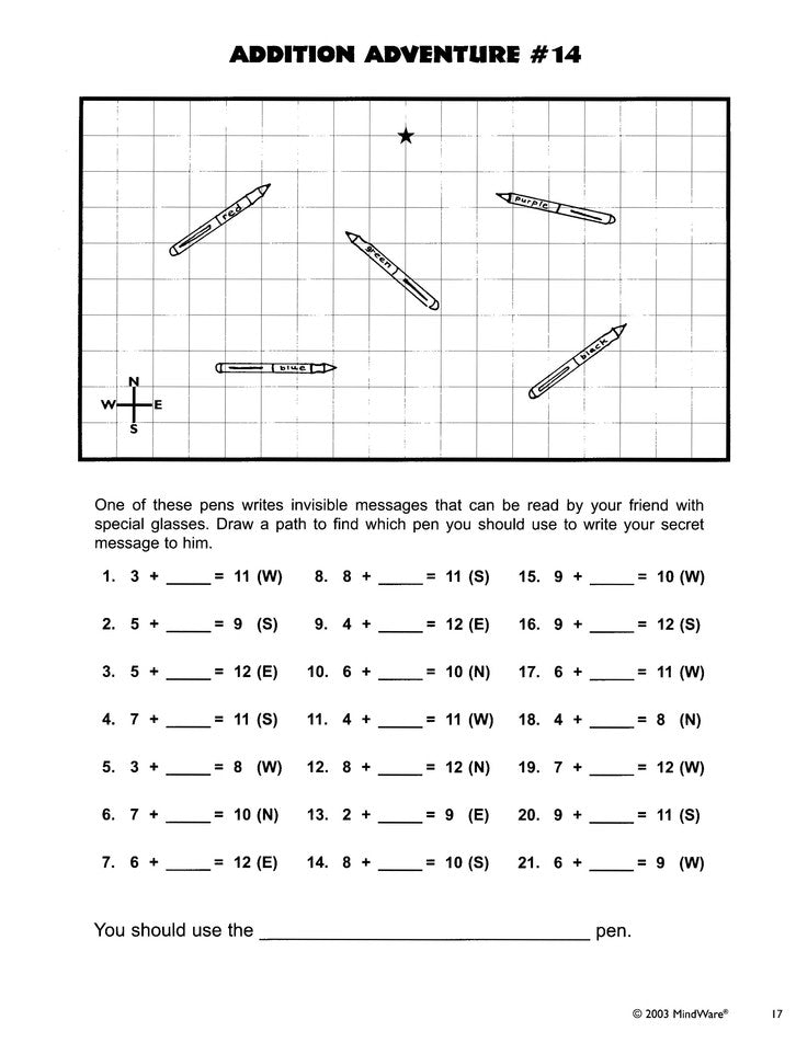 Addition Adventures