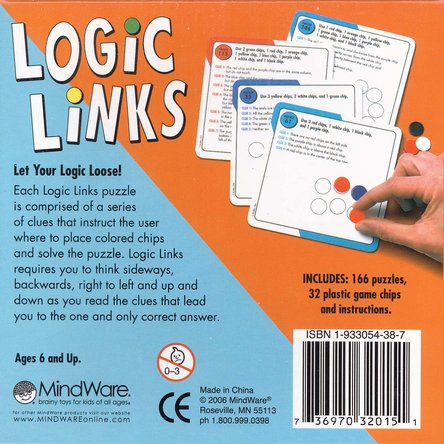 Logic Links Puzzle Box---Ages 6 and Up