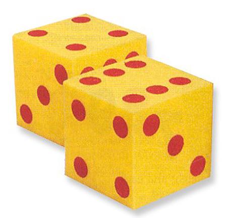 Giant Soft Dot Cubes, Ages 3-7
