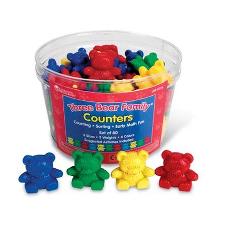Three Bear Family Counter (Basic set of 80)