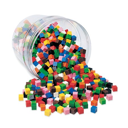 Centimeter Cubes, Set of 1000