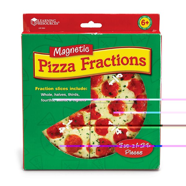Magnetic Pizza Fractions