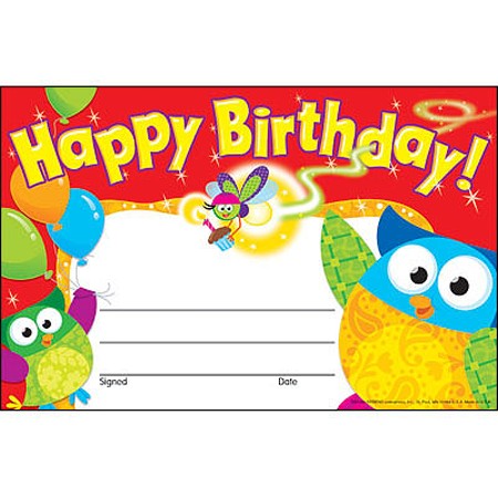 Happy Birthday Owl-Stars! Recognition Awards