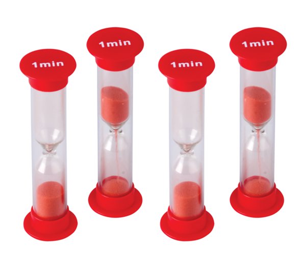 1 Minute Sand Timers (Small)