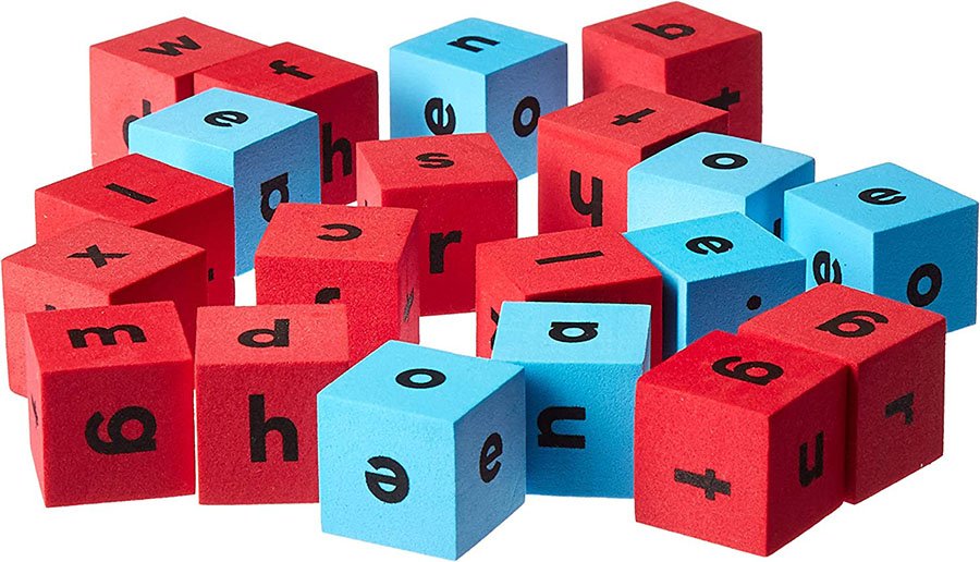 Foam Alphabet Dice