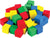 STEM Basics: Multicolor 3/4&#034 Foam Cubes (Pack of 40)