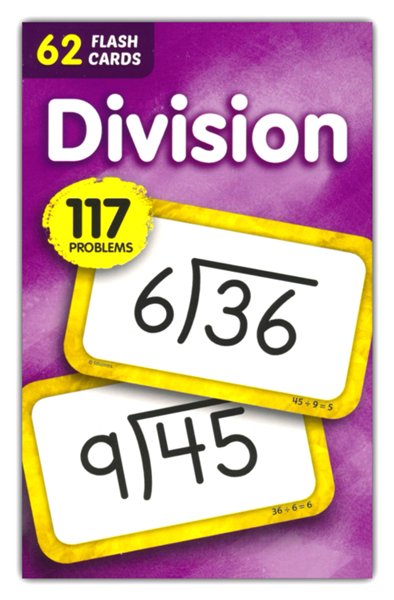 Division Flash Cards