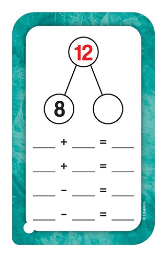 Number Bonds Flash Cards: Addition & Subtraction