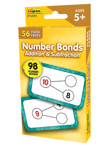 Number Bonds Flash Cards: Addition & Subtraction