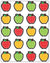 Dotty Apples Stickers