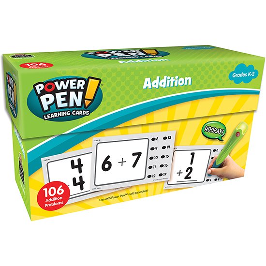 Power Pen Learning Cards: Addition