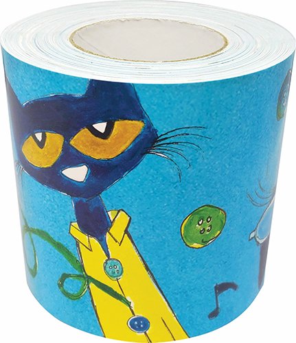 Pete the Cat Straight Rolled Border Trim