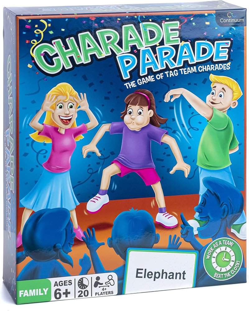 Charade Parade: Cooperative Tag Team Charades