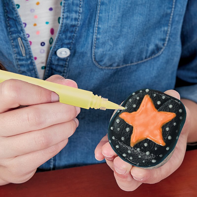 Glow-in-the-Dark Rock Painting Kit