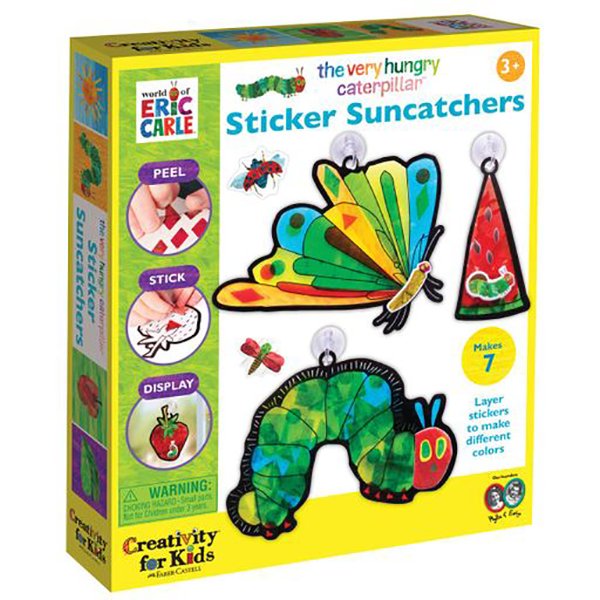 The Very Hungry Caterpillar Sticker Suncatchers