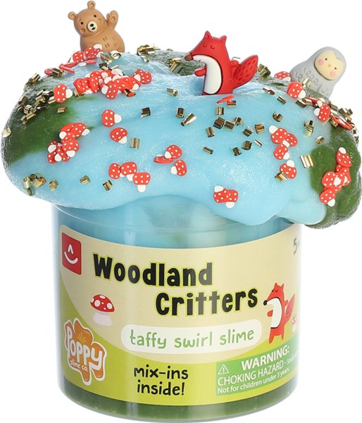 Woodland Critters Taffy Swirl Slime