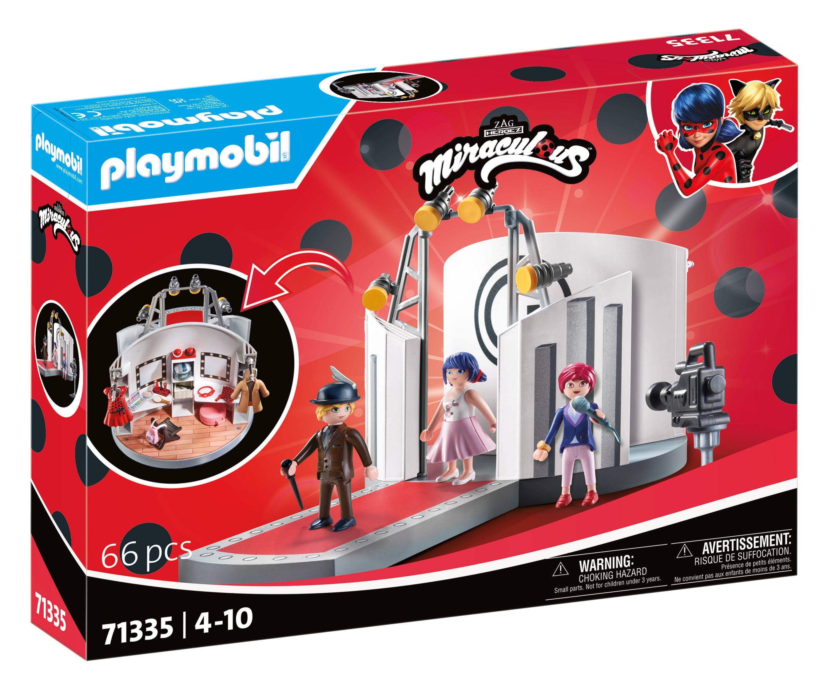 Playmobil Miraculous Fashion Show in Paris