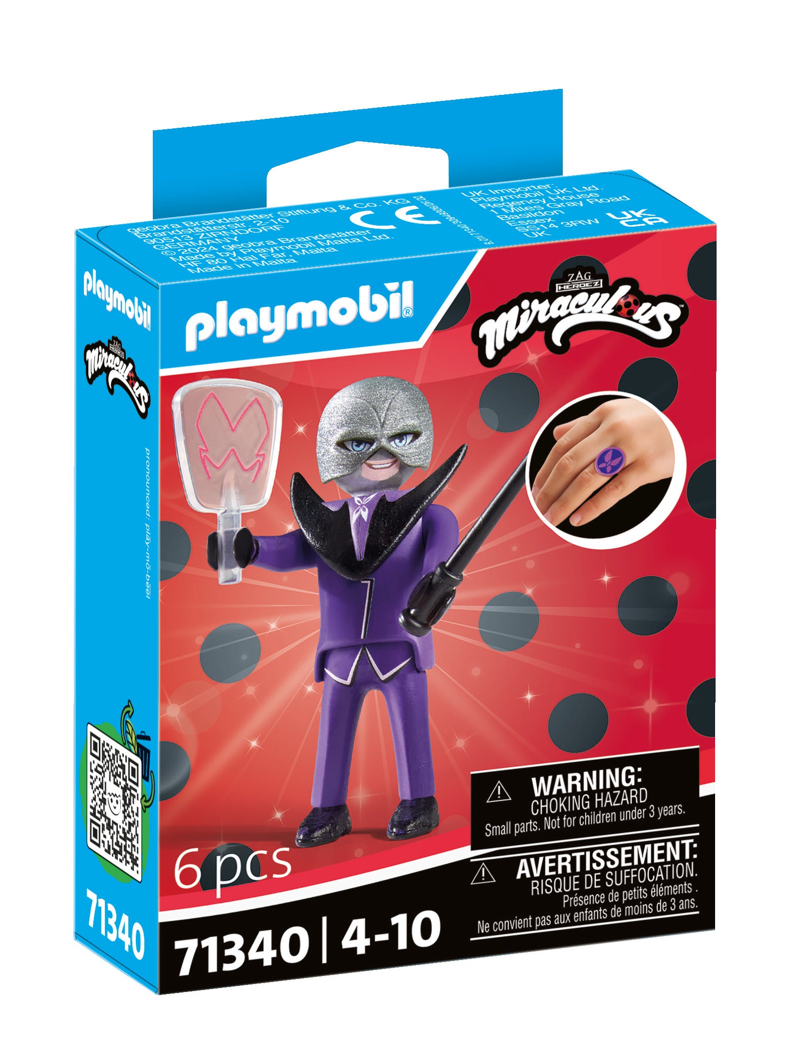 Playmobil Miraculous Hawk Moth