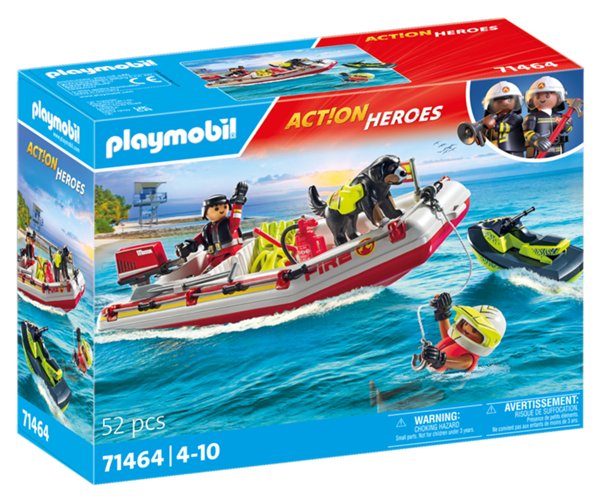 Playmobil Fireboat with Aqua Scooter