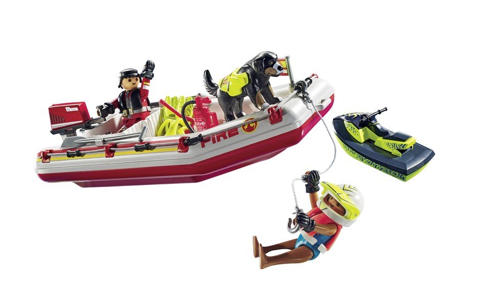 Playmobil Fireboat with Aqua Scooter