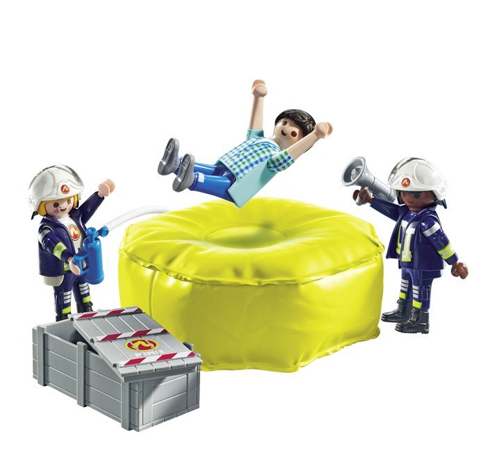 Playmobil Firefighter with Air Bag