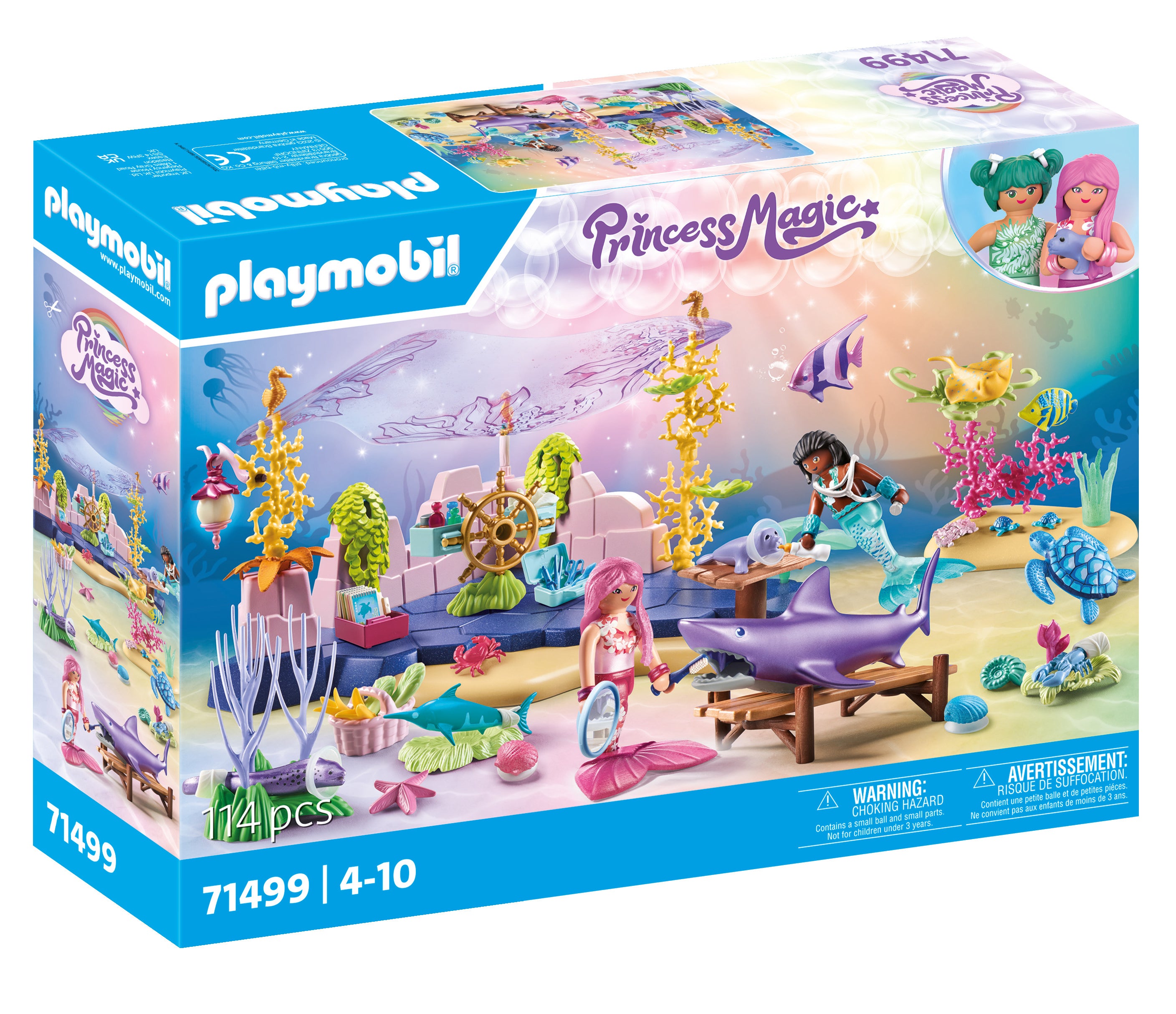 Playmobil Mermaid Animal Care