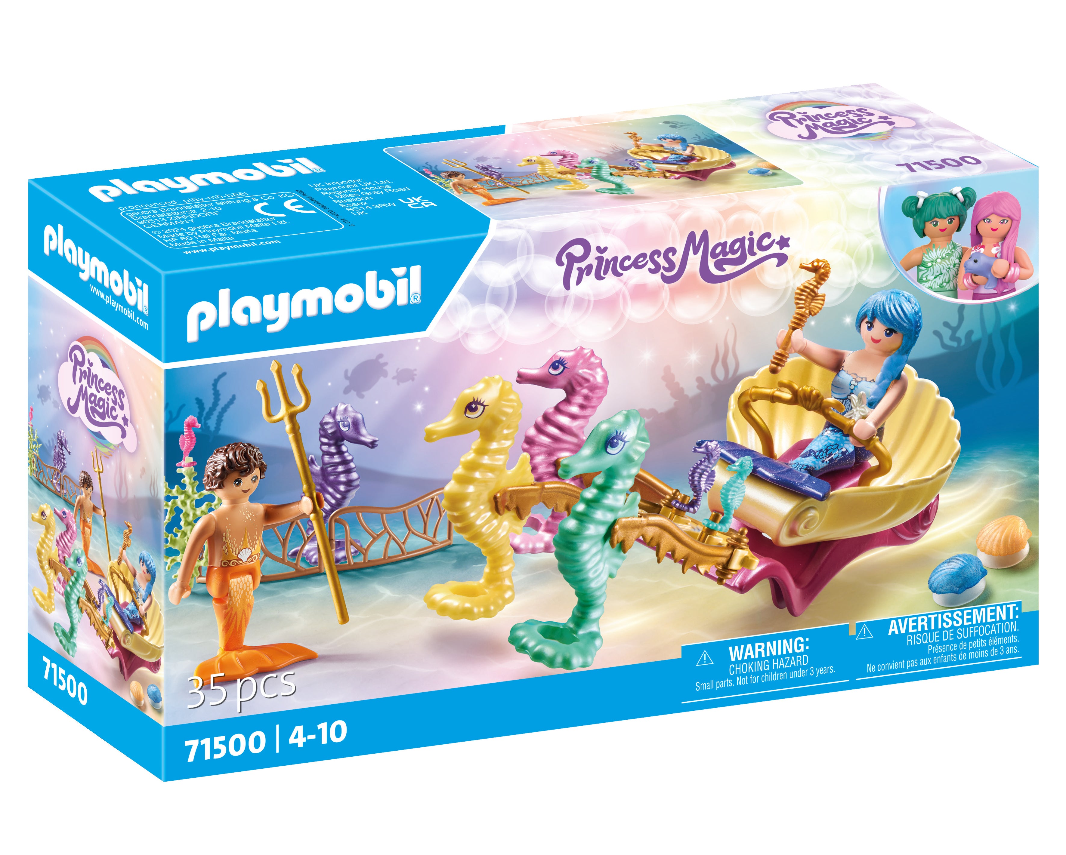 Playmobil Mermaid Seahorse Carriage