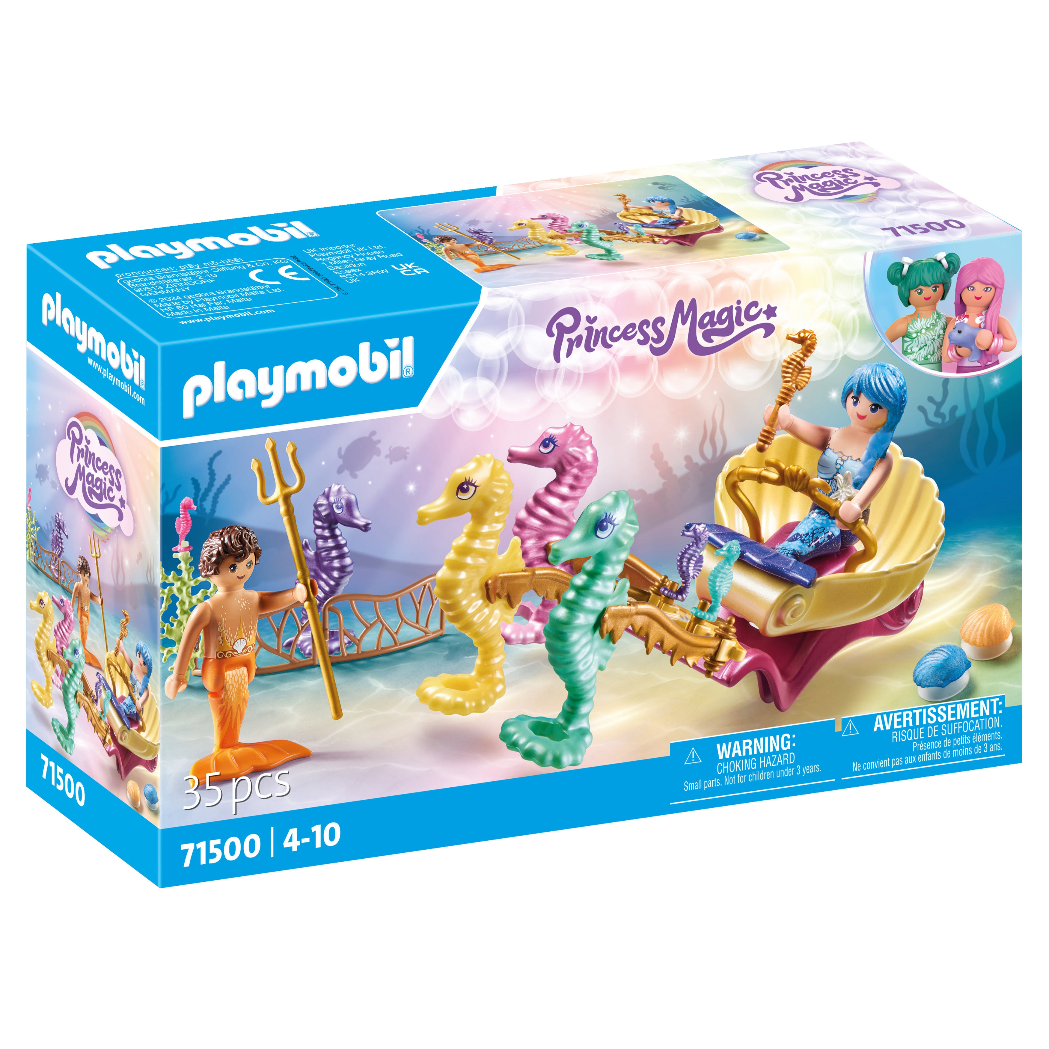 Playmobil Mermaid Seahorse Carriage