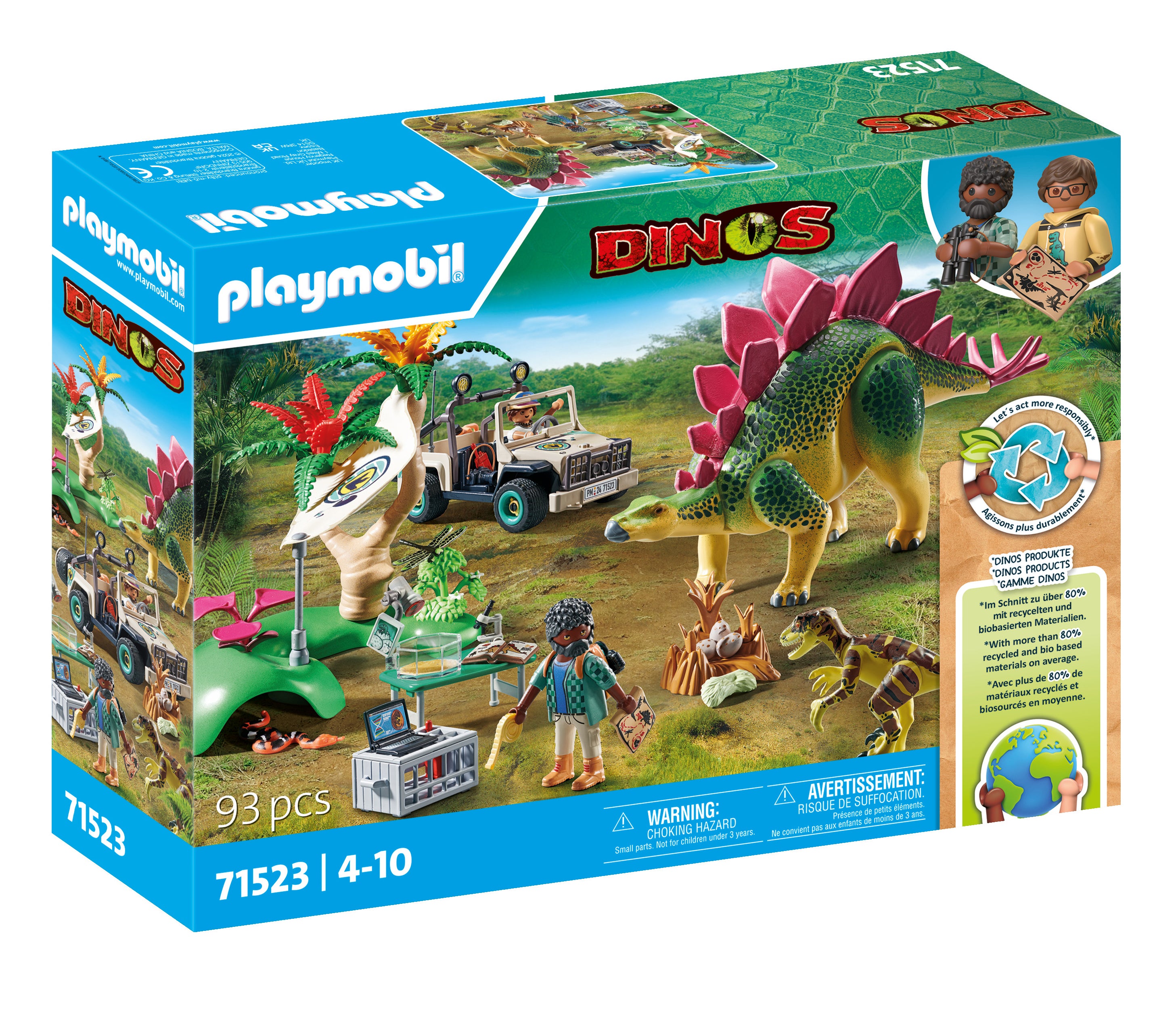 Playmobil Research Camp with Dinos