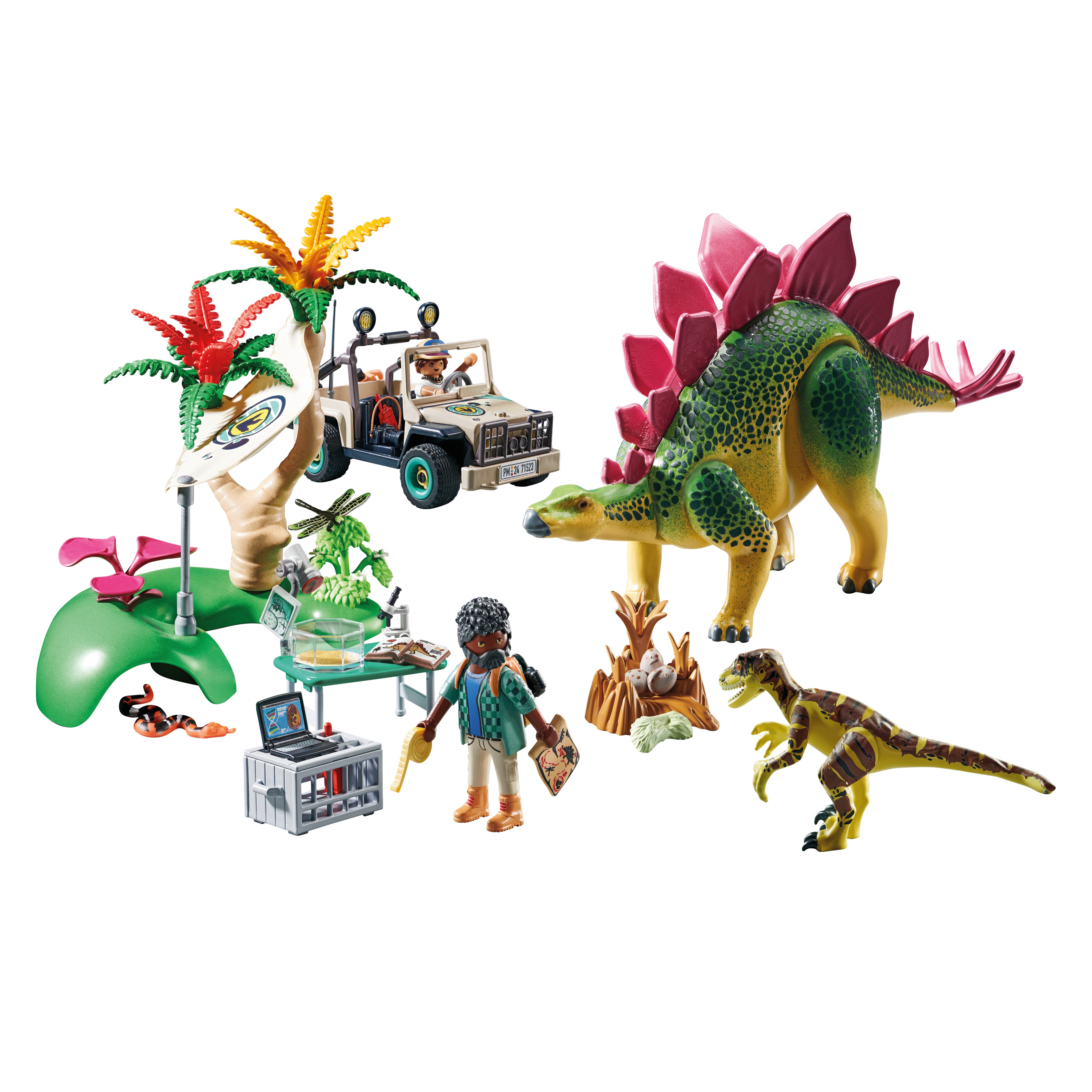 Playmobil Research Camp with Dinos