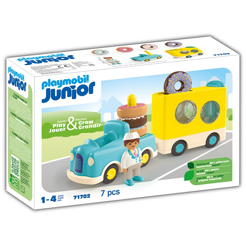 Playmobil 1.2.3: Crazy Donut Truck