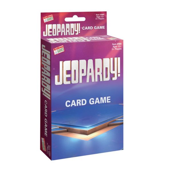 Jeopardy Card Game